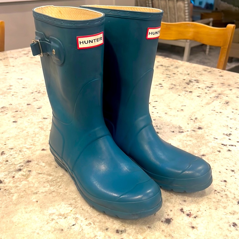Mid calf Hunter Boots size 9